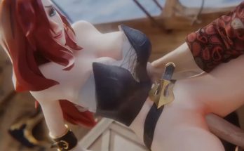 Miss fortune 3D hentai video